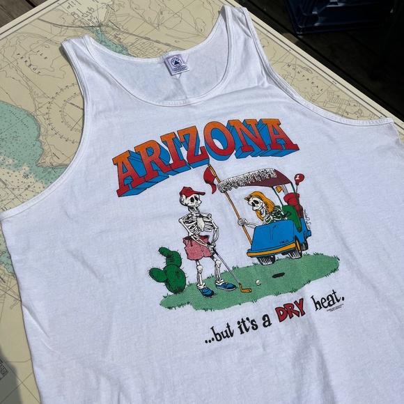 Vintage Other - Arizona It's a Dry Heat Graphic Tank